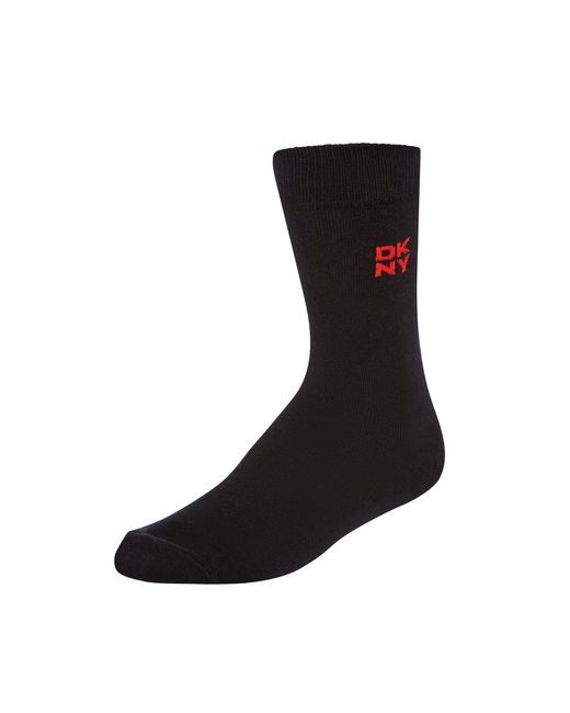 DKNY Black 3 Pack Gift Socks Fink for men