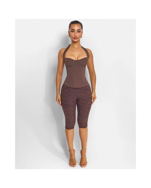 Mars the Label Purple Zadie Corset Top