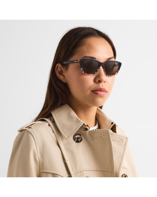 Burberry Multicolor 0Be4486 Cat Eye Sunglasses