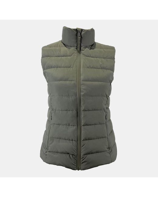 Jack Wills Green Badwell Lightweight Waterproof Puffer Gilet