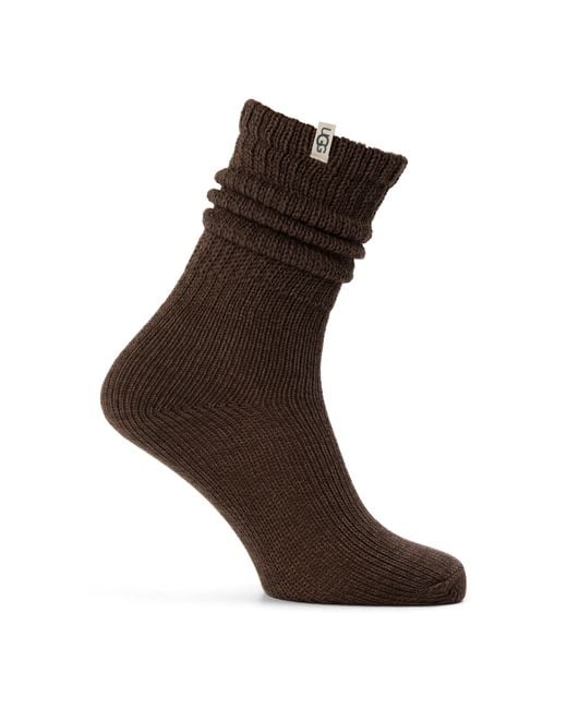 Ugg Brown Knee High Socks