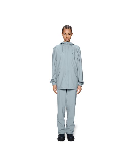 Rains Blue Fishtail Waterproof Jacket