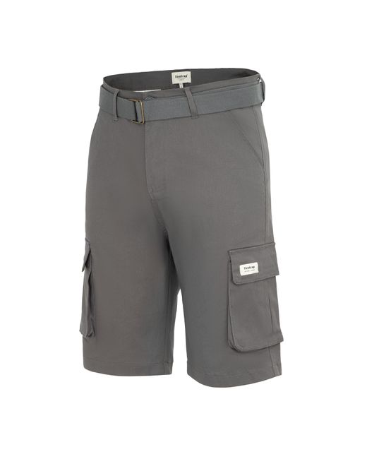 Firetrap Gray Cargo Shorts for men