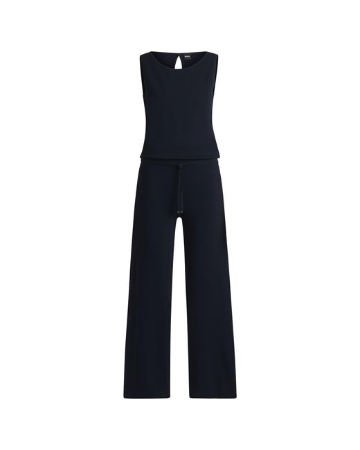 Boss Blue Fissah Knitted Top