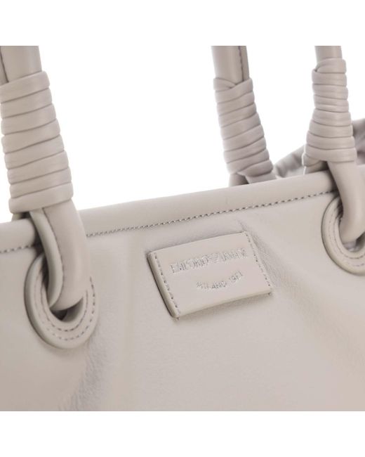 Emporio Armani Gray Shopping Bag