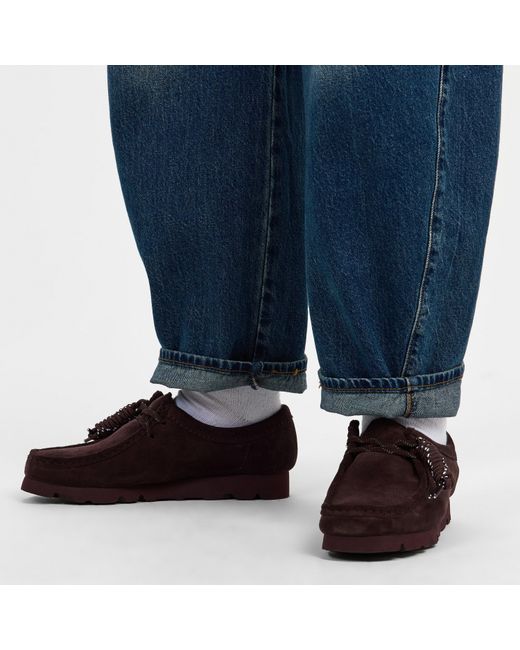 Clarks Brown Wallabee Gore-Tex Moc Toe Formal Shoes