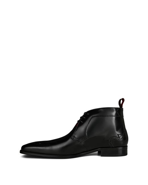 Jeffery West Black Chukka Boots for men