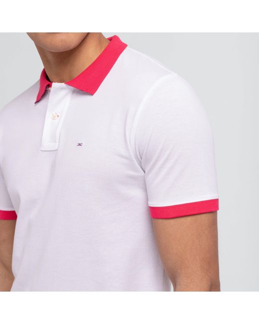 Eden Park White Polo for men