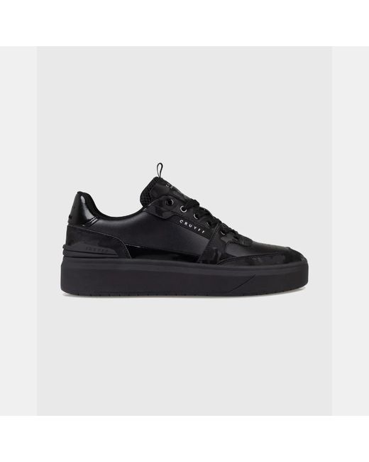 Cruyff Black Endorsed Tennis Trainers for men