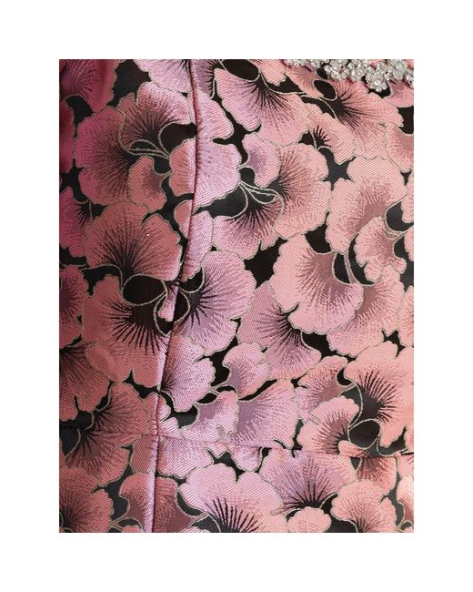 Lovedrobe Pink Jacquard Mini Dress