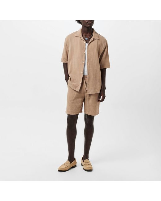 Albam Natural Crinkle Holiday Shirt for men