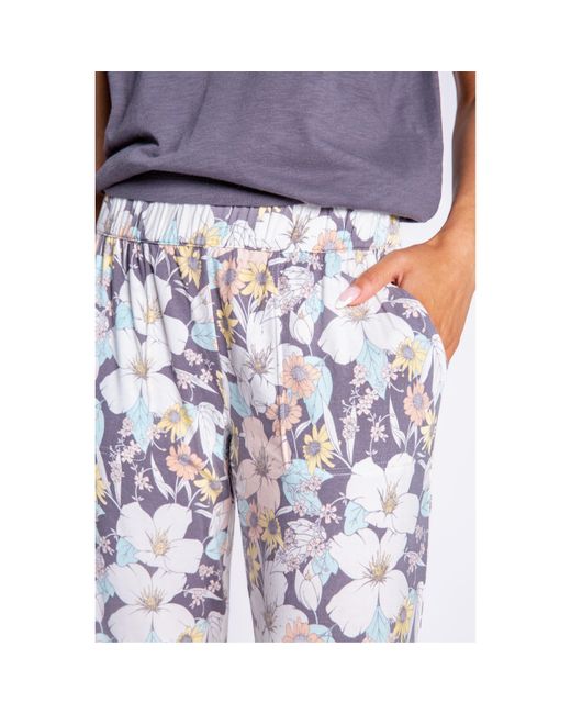 Pj Salvage Purple Pant