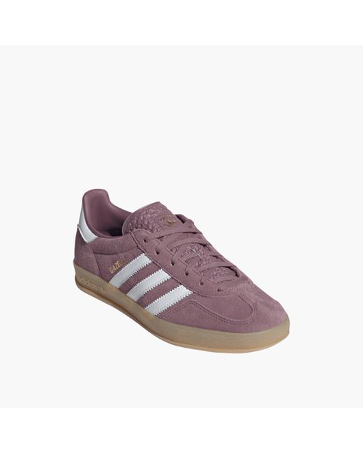 Adidas Originals Purple Adidas Gazelle Indoo
