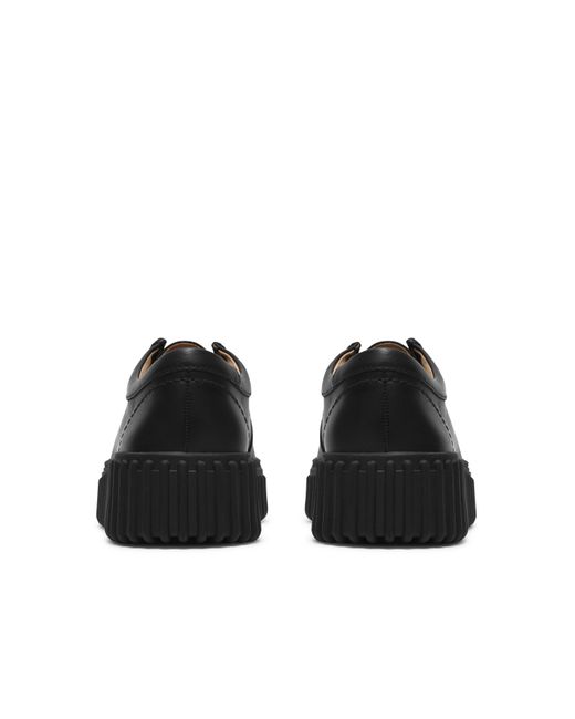 Clarks Black Moc Toe Formal Shoes