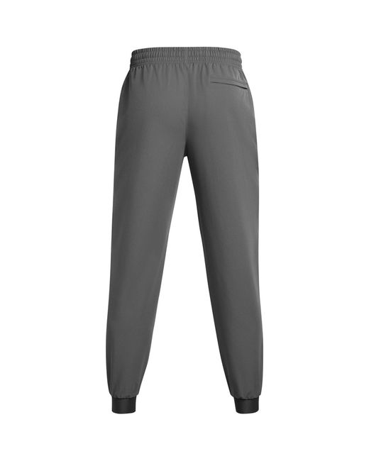Under Armour Gray Unstoppable Closed Hem Woven Joggers for men