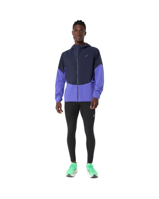 Asics Blue Metarun Legend Running Jacket for men
