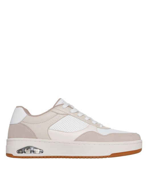 Skechers White Uno Court Trainers for men