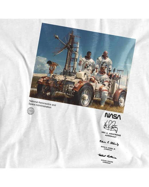 NASA White Squad T-Shirt for men