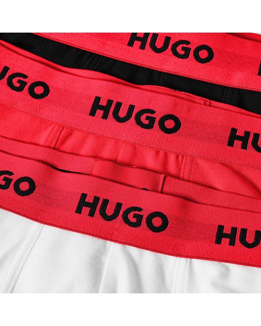HUGO Red 3 Pack Trunks for men
