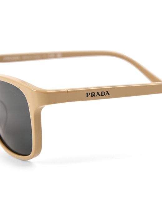 Prada Gray 0Pr D13Su Wayfarer Sunglasses for men