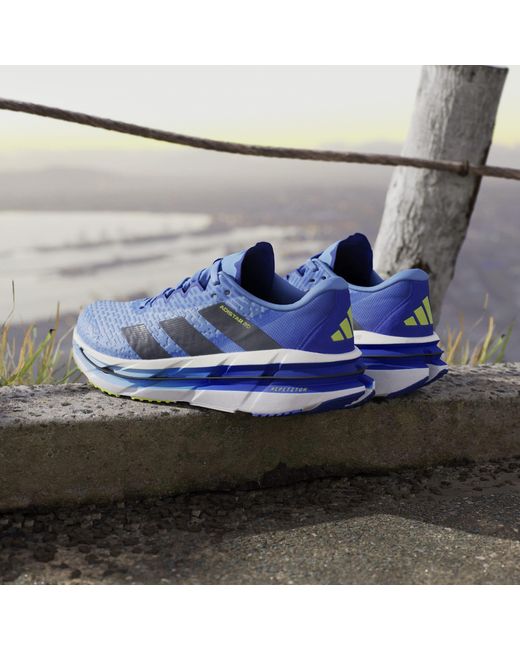 Adidas Blue Adistar Byd Running Shoes for men