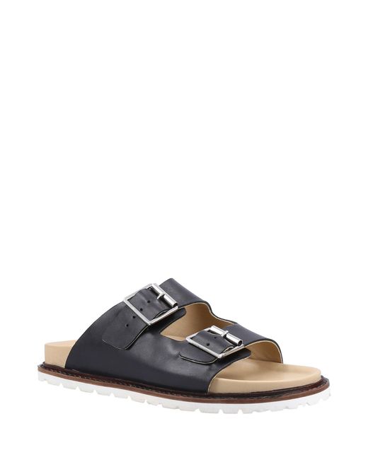 Hush Puppies Blue Blakely Mule Sandal