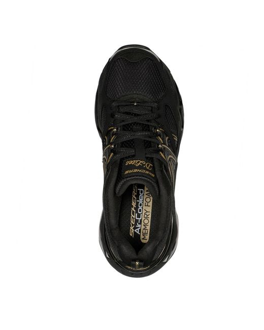Skechers Black Chunky Trainers