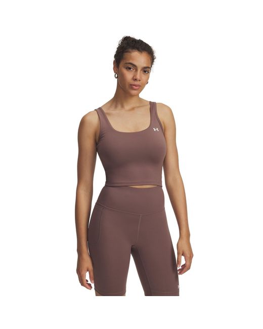 Under Armour Purple Motion Tank Sierra Taupe