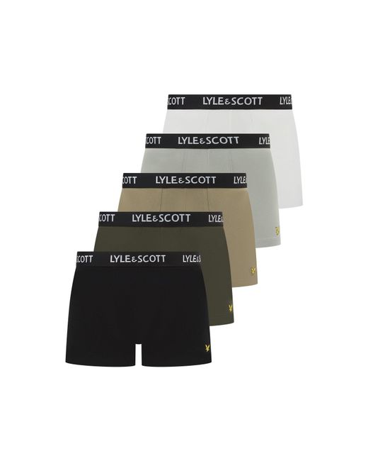 Lyle & Scott Gray Trunk Clothing for men