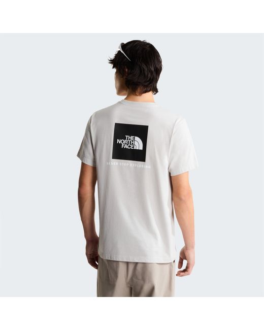 The North Face Gray Never Stop Exploring Regular Fit T-Shirt for men