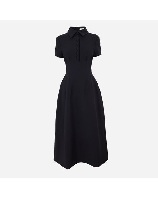 Odd Muse Black The Ultimate Muse Collared Midi Dress