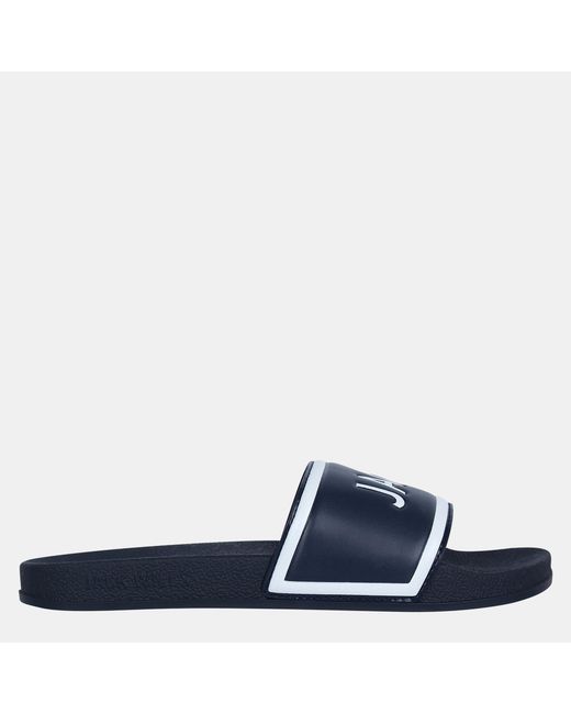 Jack Wills Blue Jack Logo Sliders for men