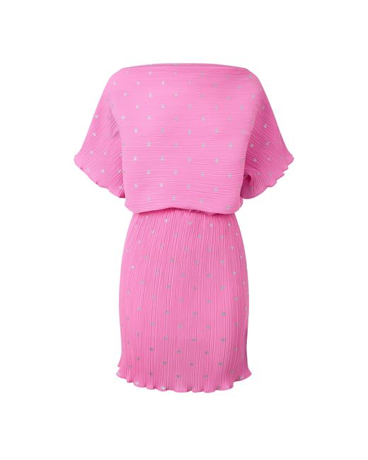 Never Fully Dressed Pink Tilly Mini Dress