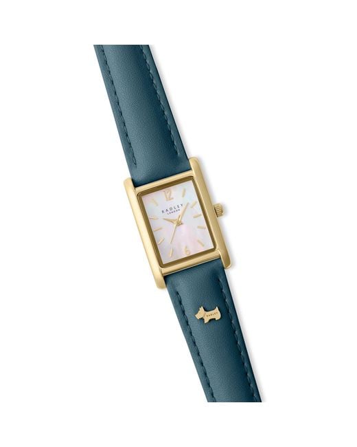 Radley Blue Plated Strap Watch