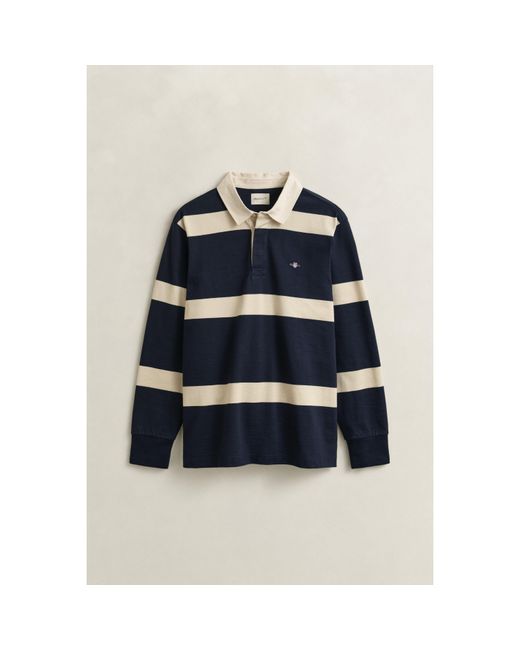 Gant Blue Rugby Polo Shirt for men