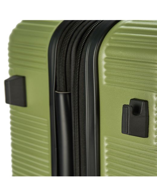 Pierre Cardin Green Arles Expandable Suitcase Hard Shell 4 Wheel