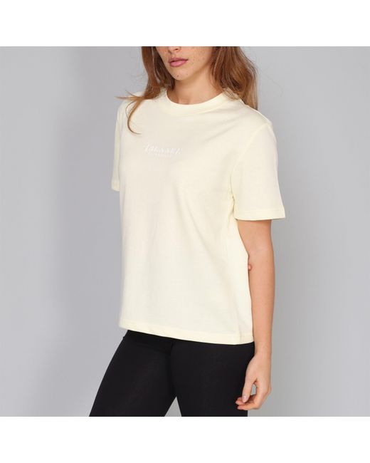 Blank Essentials Green Blank E Core Puff Print T-Shirt Ladies