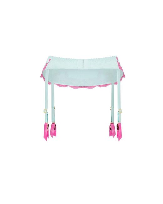 Agent Provocateur Purple Molly Suspender