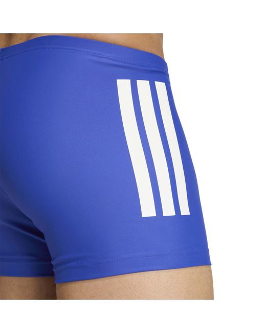 Adidas Originals Blue 3S Infinitex Drive Boxer Trunks for men