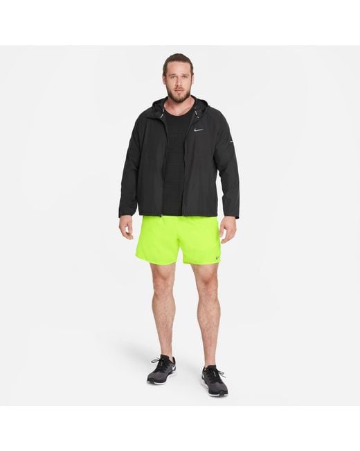 Nike Blue Miler Repel Running Jacket for men