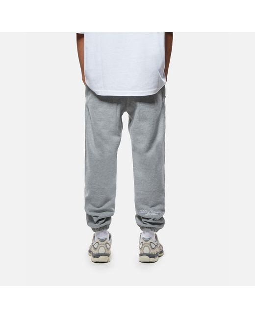 TELA CRUZ Gray Studio Closed Hem Fleece Joggers for men