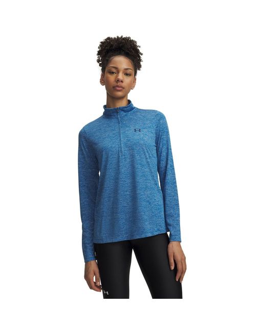 Under Armour Blue Tech Half Zip Top