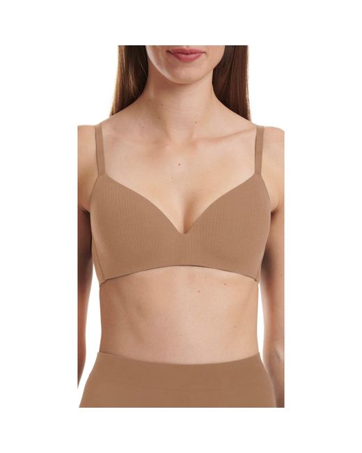 Wolford Brown Beauty Cotton Skin Bra