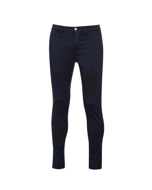 Replay Blue Hyper Chinos for men