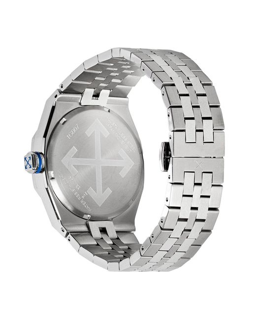 Off-White c/o Virgil Abloh Metallic No Grid Watch for men