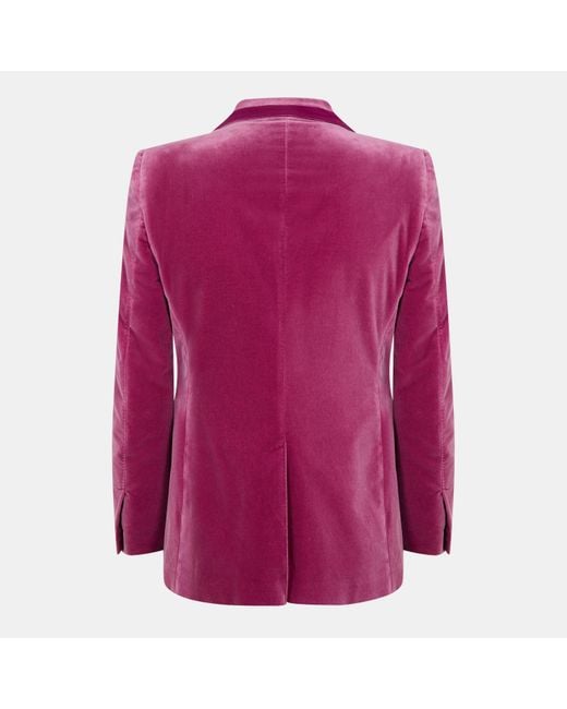 Tom Ford Purple Suit Jacket for men