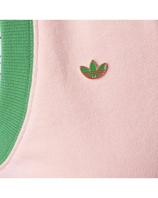 Adidas Originals Pink Adicolour 70S Sweater Vest