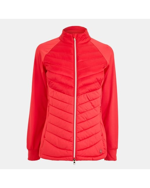 Calvin Klein Red Performance Golf Jacket