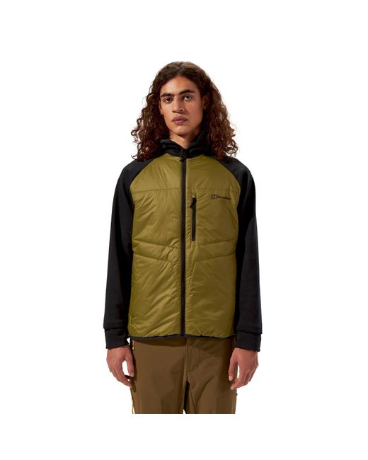 Berghaus Green Trawden Weather-Resistant Hybrid Jacket for men