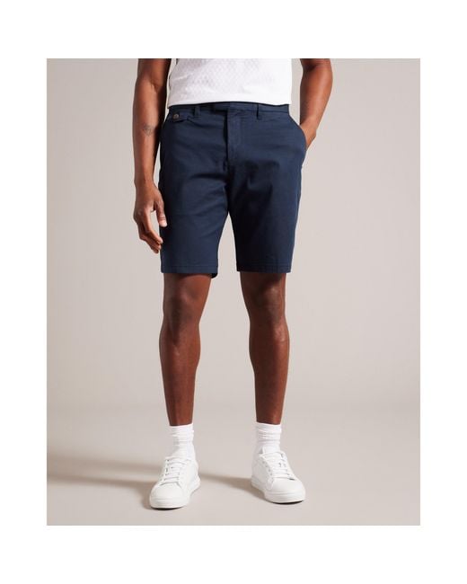 Ted Baker Blue Chino Shorts for men